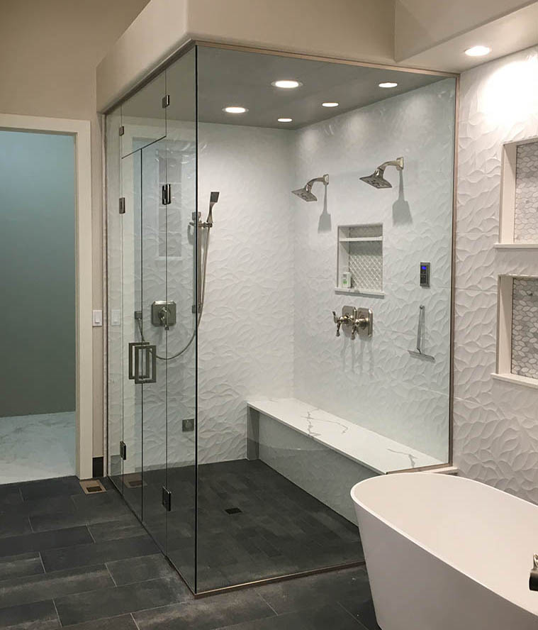 How to Build a Custom Frameless Shower - Hillcrest Glass Colorado