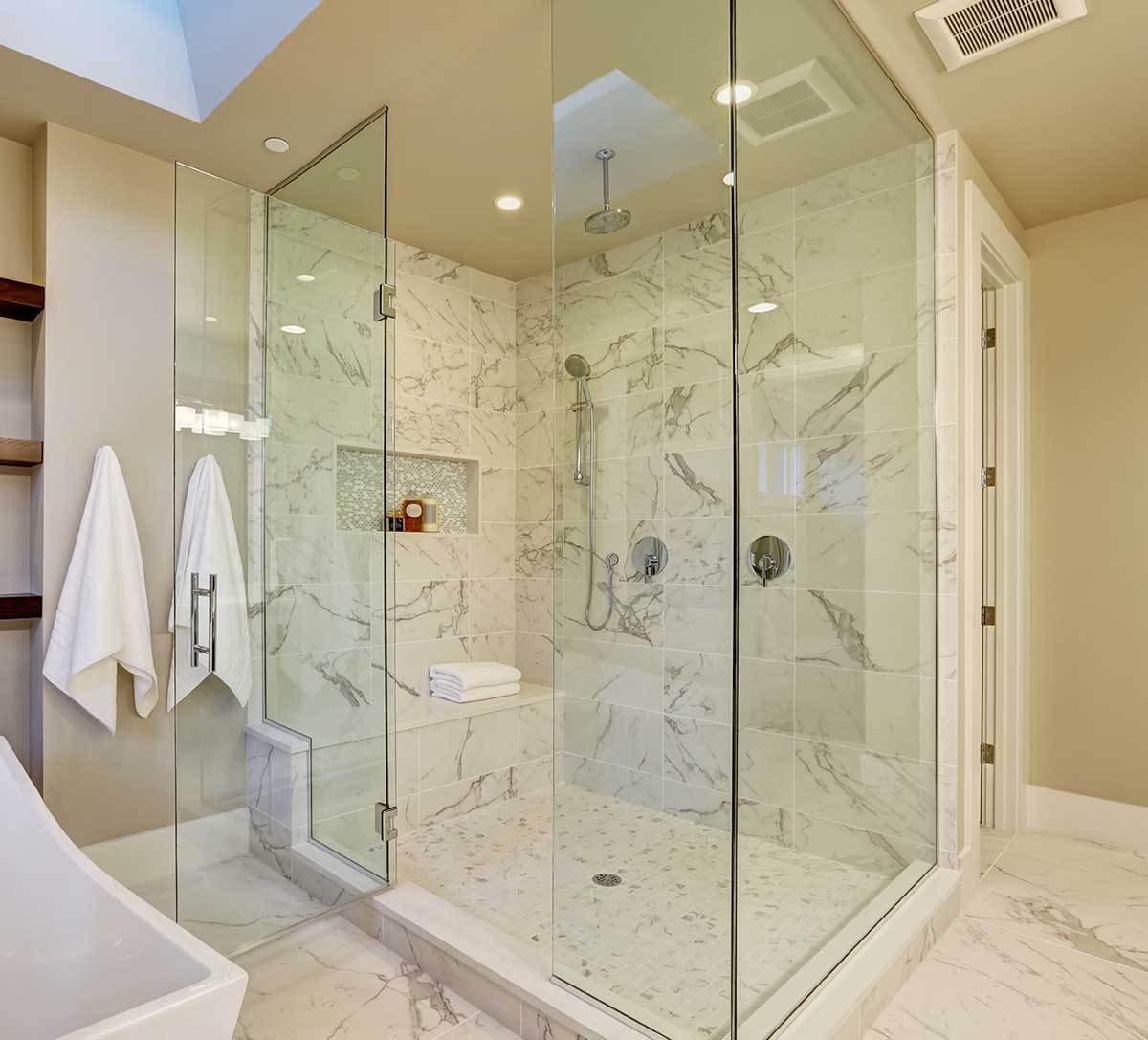 Glass bathroom enclosures trinidad